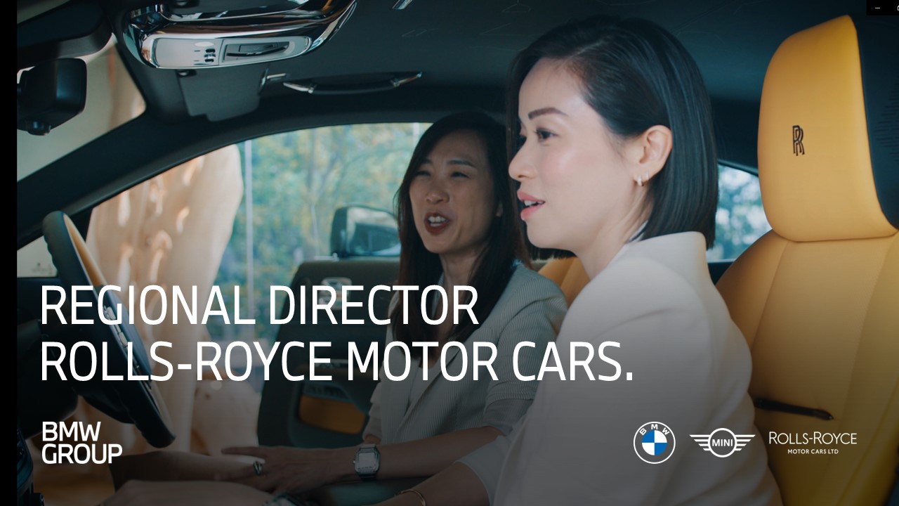 Regional Director Rolls-Royce Motor Cars.