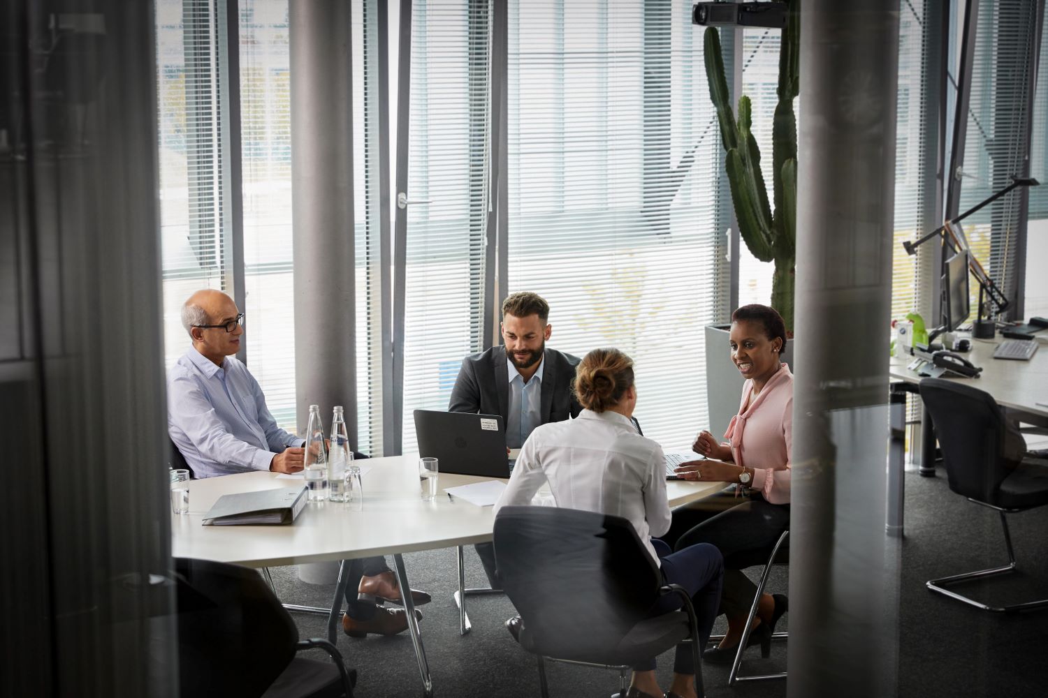 A group of legal services at work at the BMW Group.
