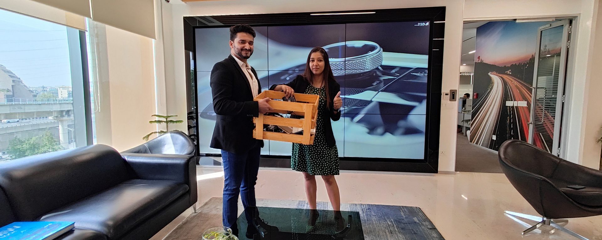 BMW Group India celebrating earth day.