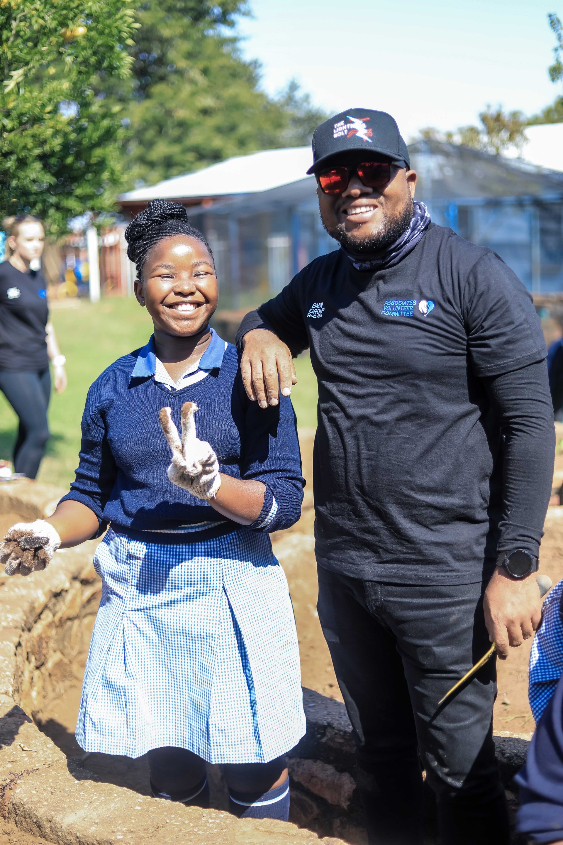 BMW Group South Africa employees posing for the camera.