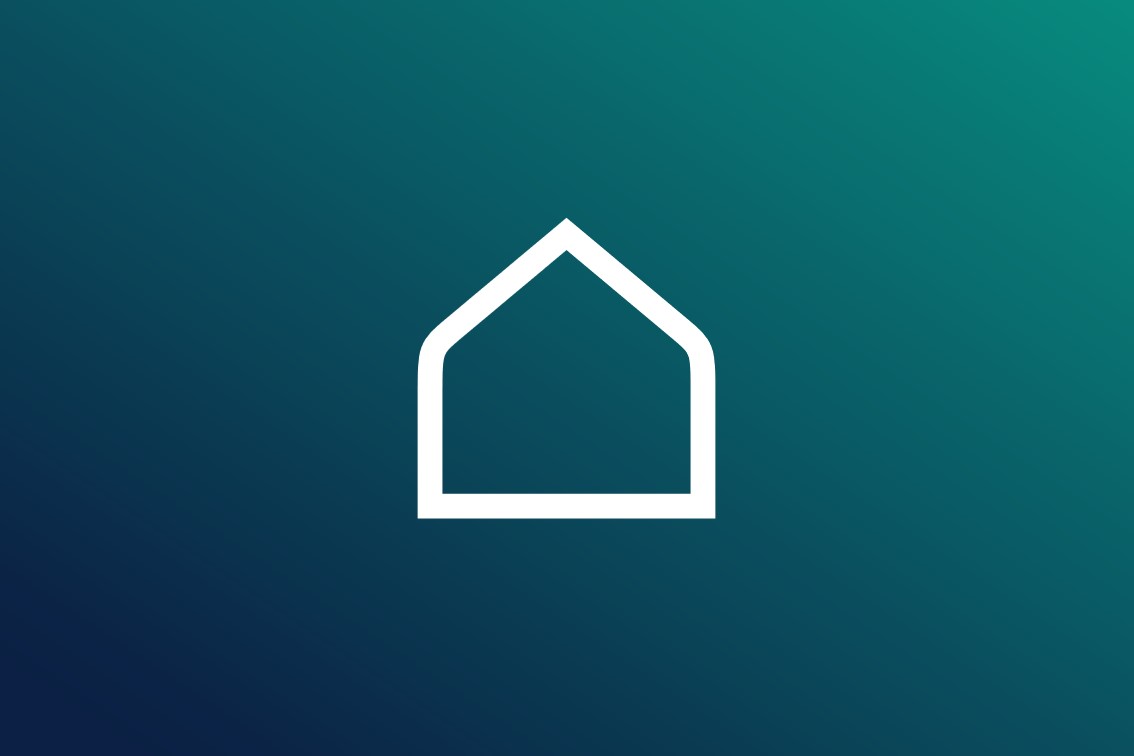 Icon showing a house