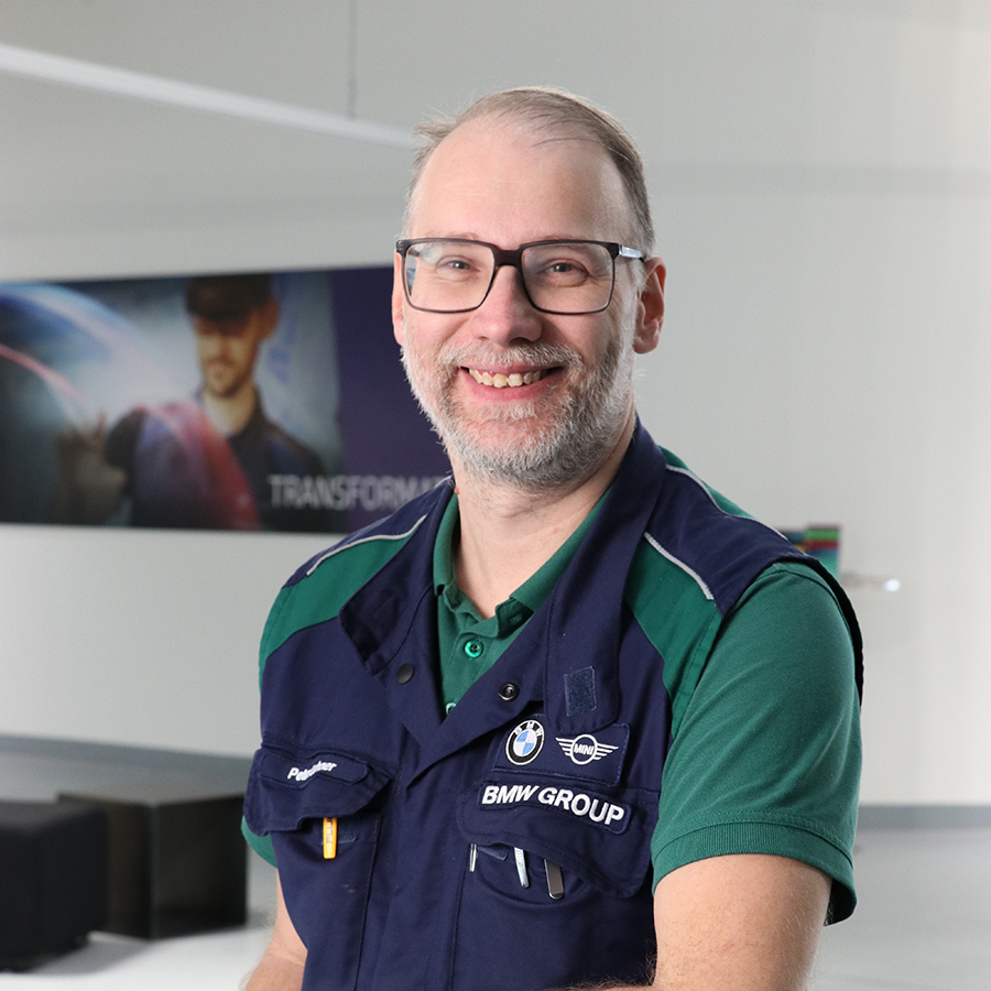 Porträt von Ausbilder Peter