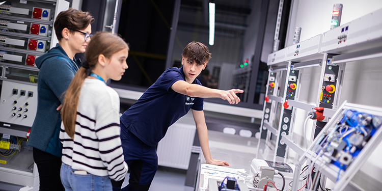 Einblicke von der Langen Nacht der Lehrwerkstatt in Steyr.