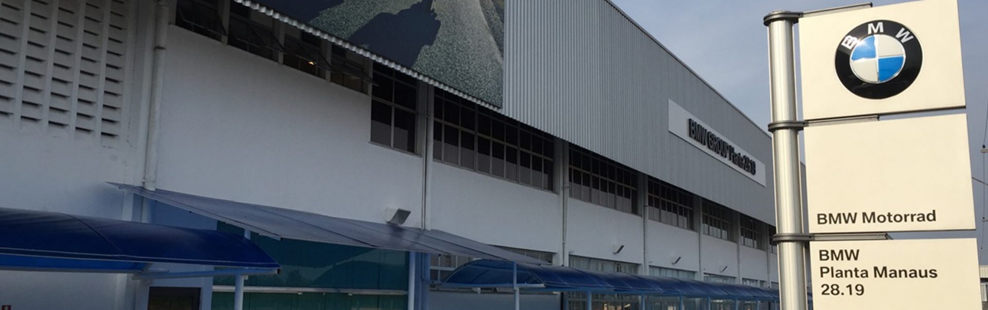 Exterior view of the BMW plant Manaus 