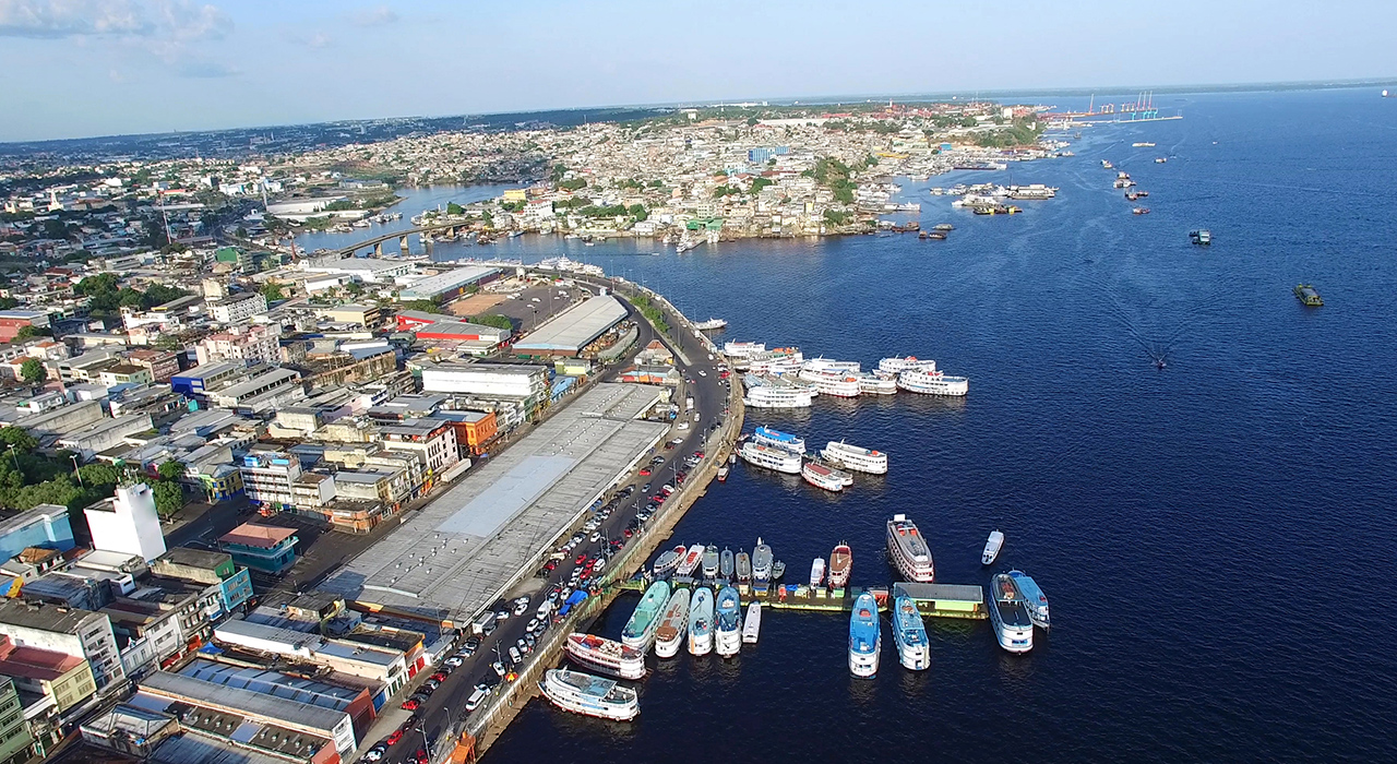 Aerial view Manaus