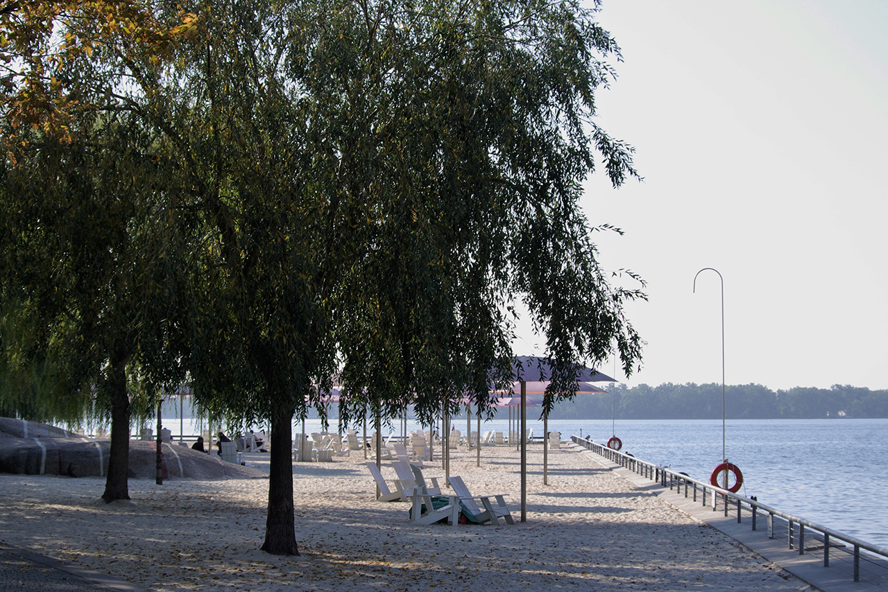 Waterfront in Toronto.