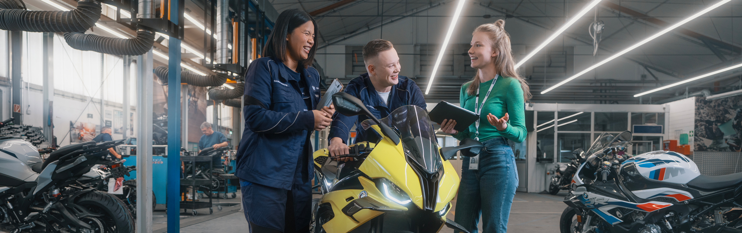 Ausbildungsort BMW Group Werk Berlin (Motorrad) | Standorte | BMW Group ...