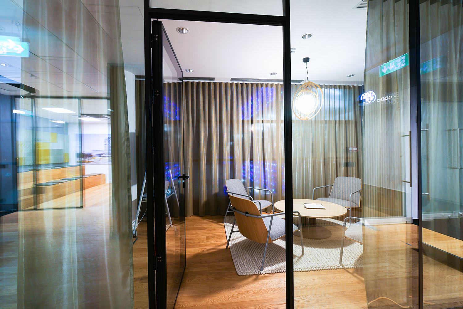 Interior of the BMW Group Romania office