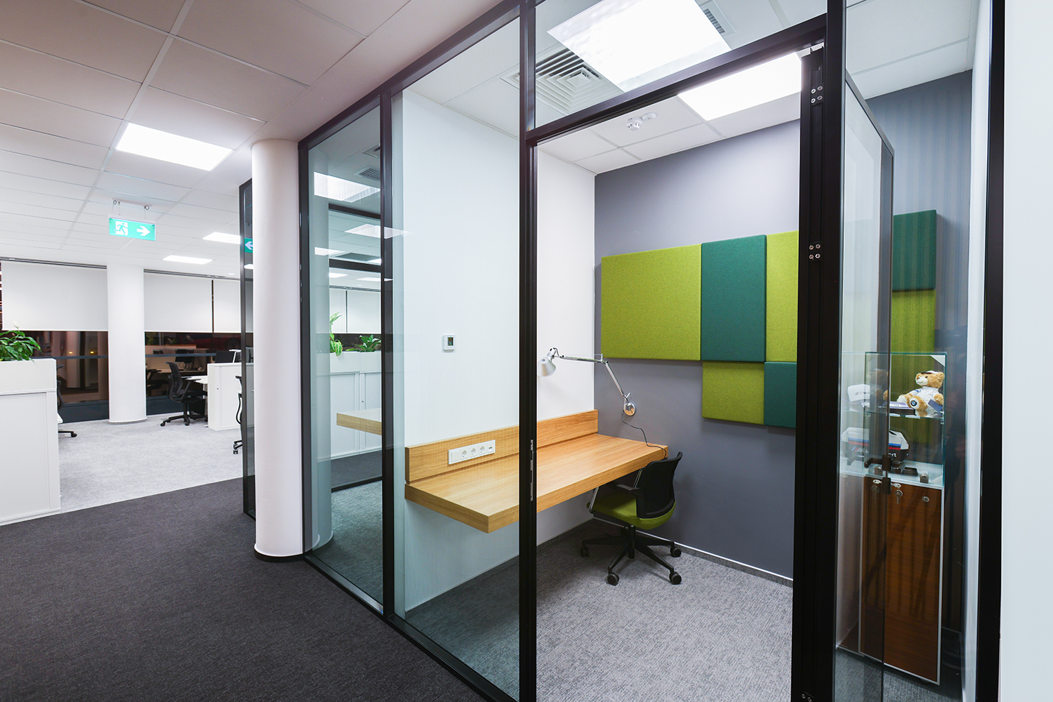 Interior of the BMW Group Romania office