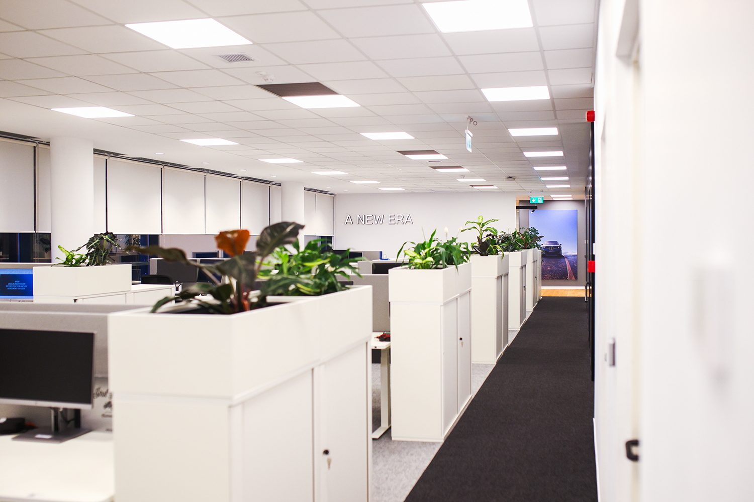 Interior of the BMW Group Romania office