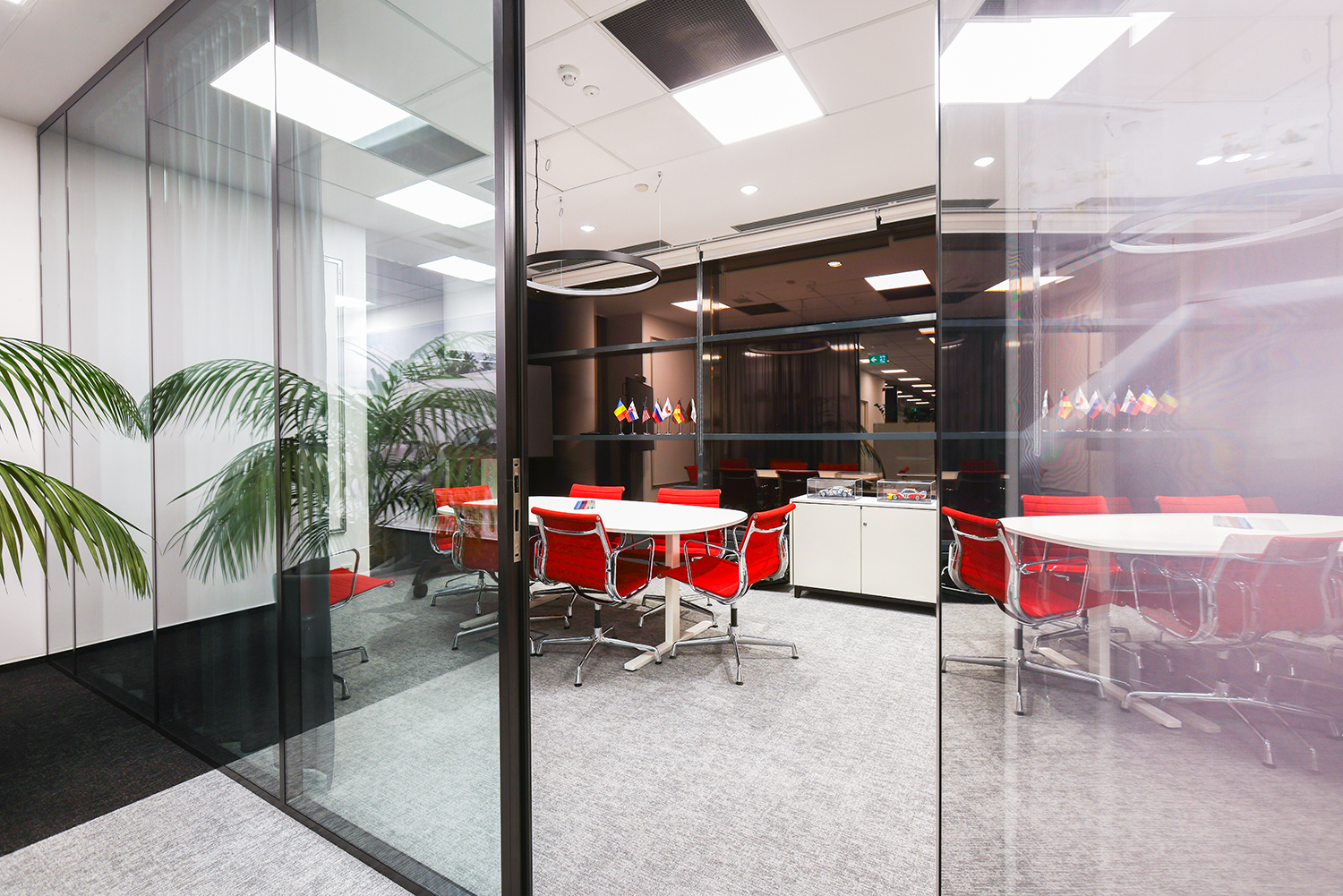 Interior of the BMW Group Romania office