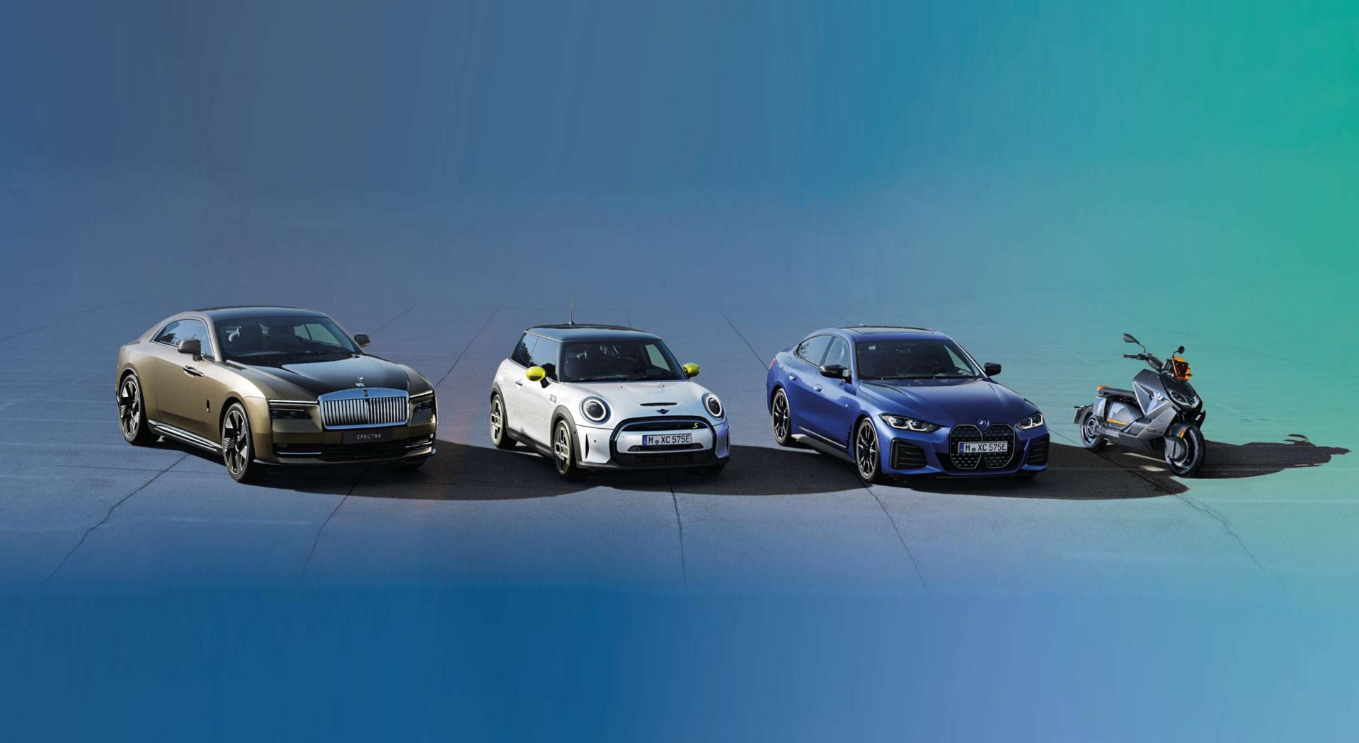 Unsere Marken: Rolls-Royce Motor Cars, MINI, BMW und BMW Motorrad.