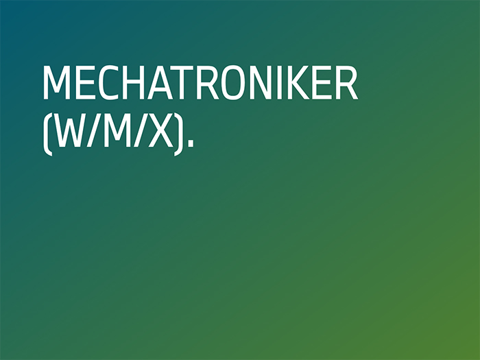 Mechatroniker (w/m/x)