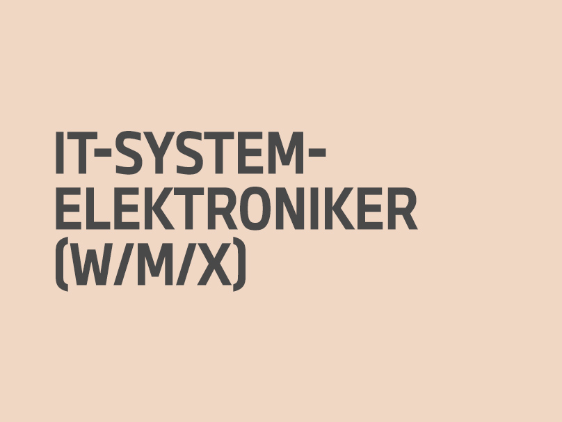 IT-Systemelektroniker (w/m/x)