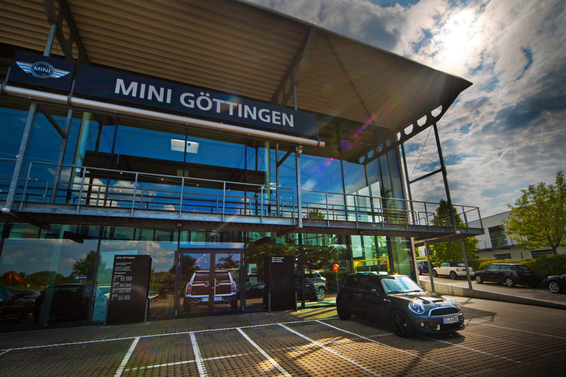Aussenansicht der MIN Niederlassung in Göttingen.