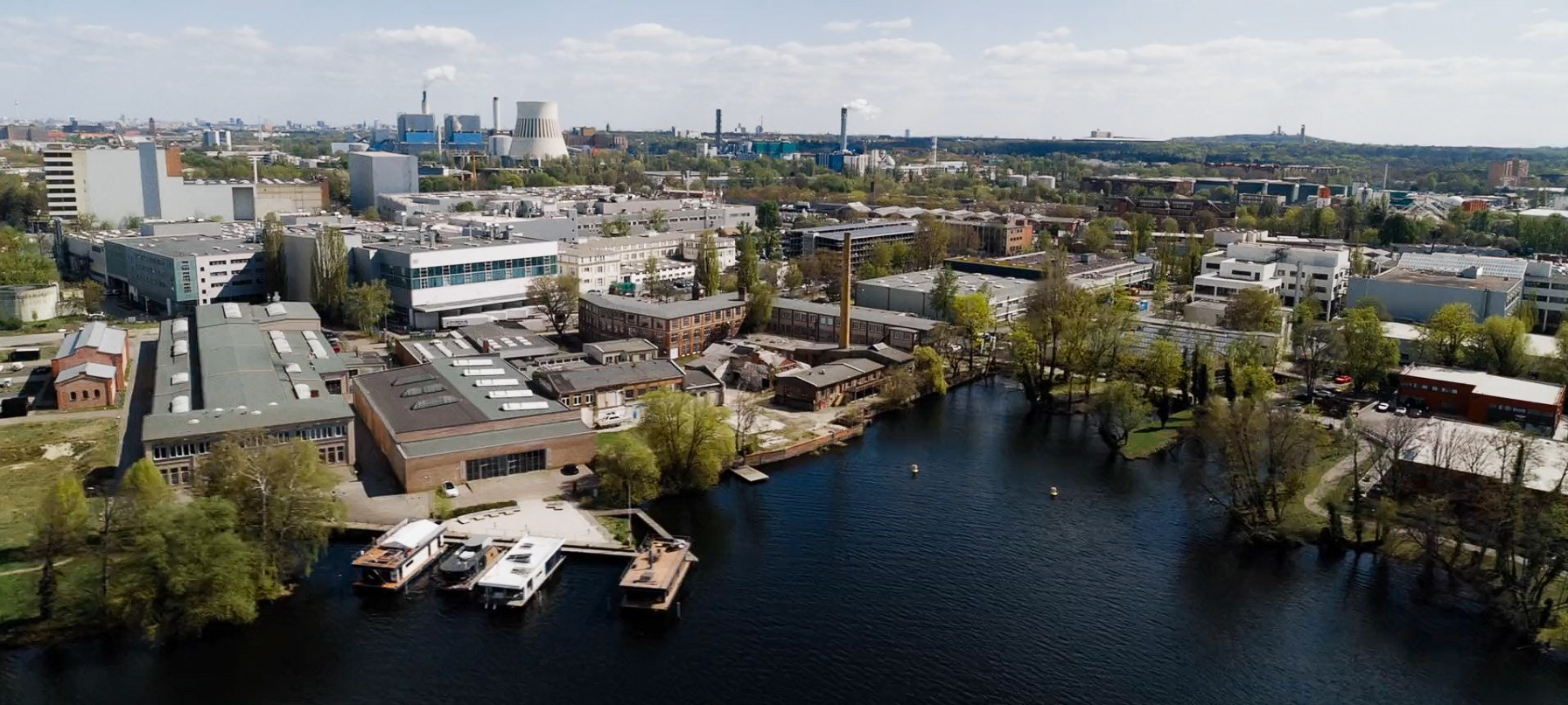 BMW Werk Berlin aus der Vogelperspektive