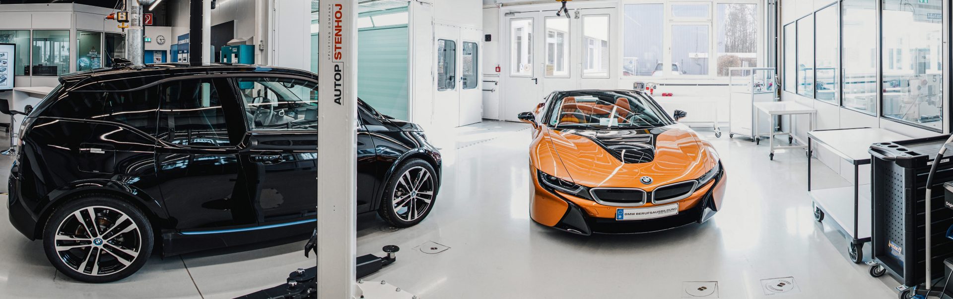 Innenansicht des BMW Group Werks in Regensburg