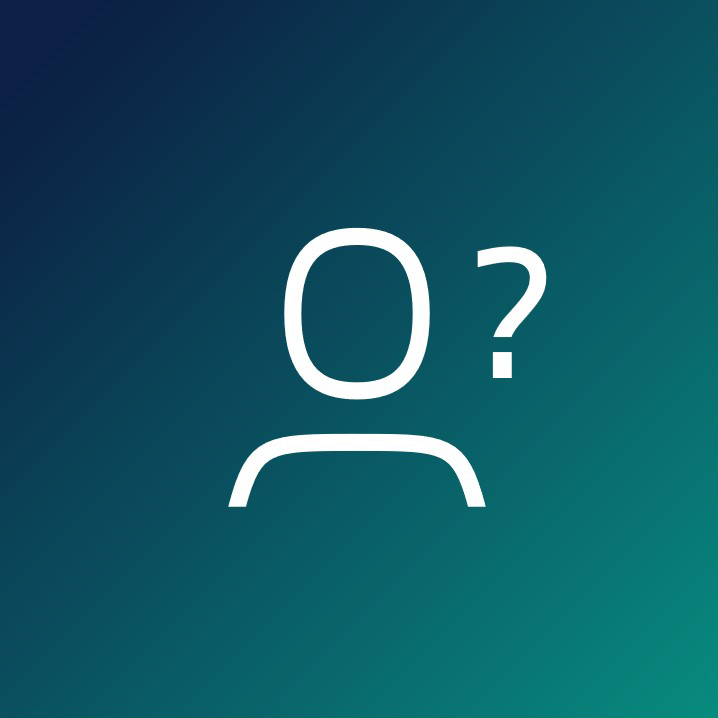 Icon auf dem ein Kopf und daneben ein Fragezeichen zu sehen sind.