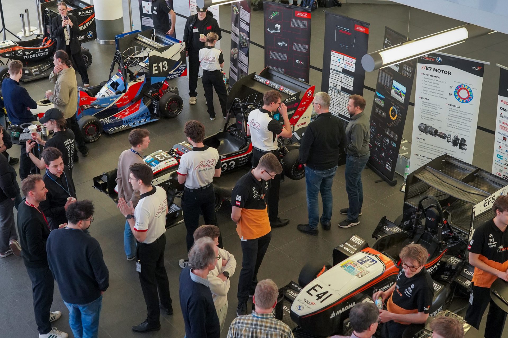 Formula Student Event im BMW Group FIZ