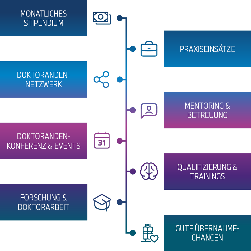 Programminhalte des ProMotion Programms.