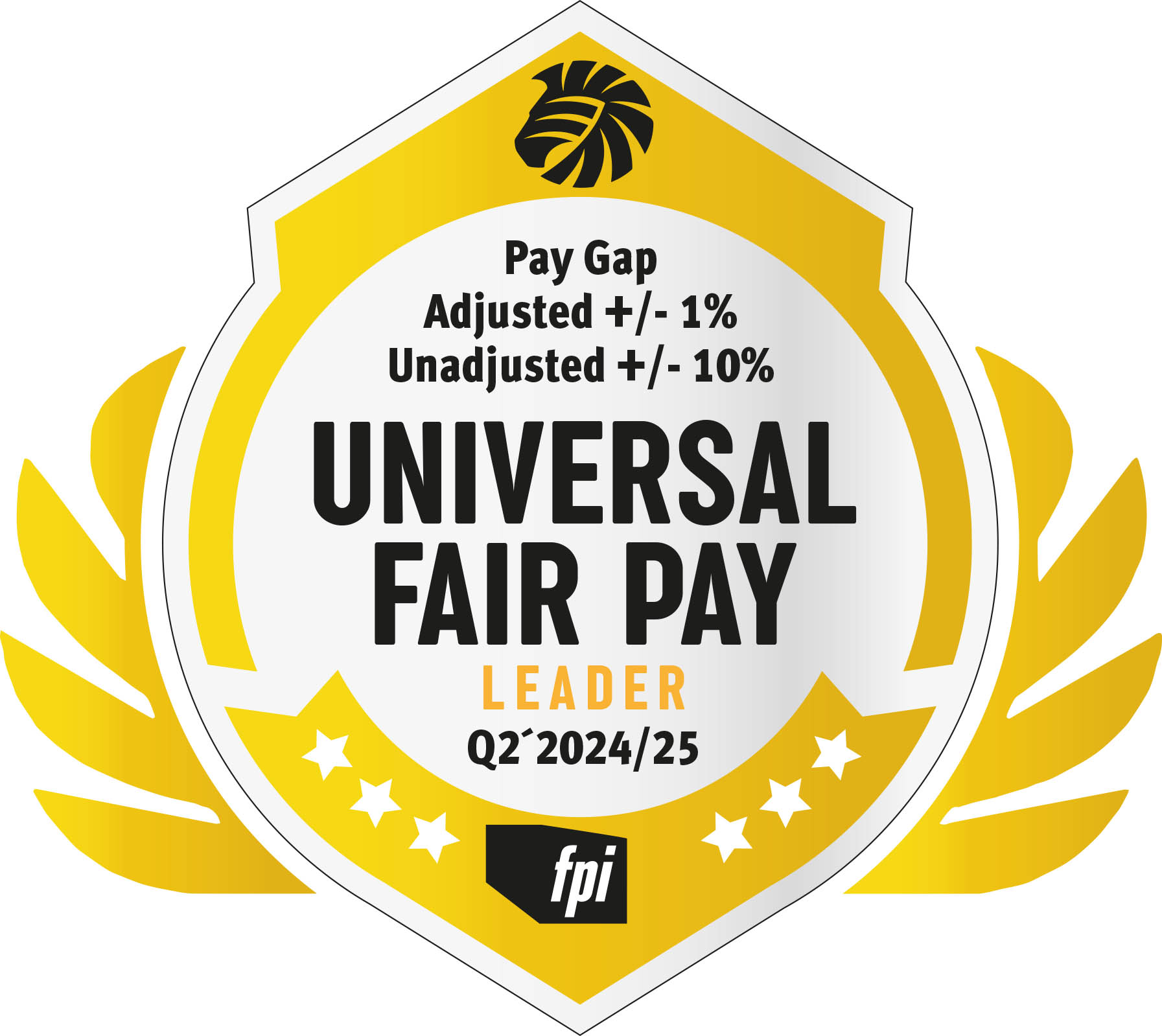 Universal Fair Pay Leader Logo.