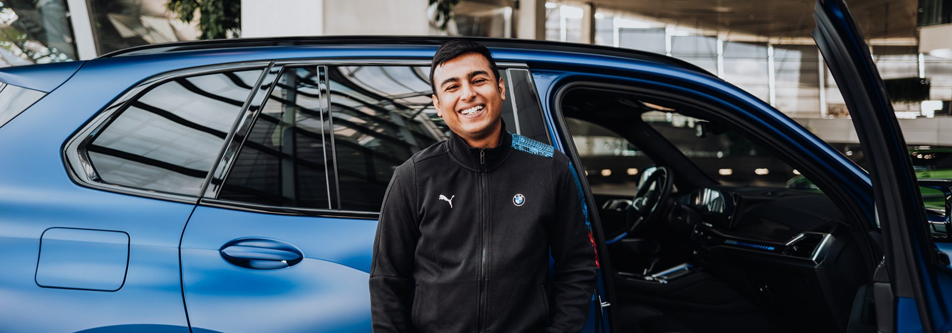 Daniela and Axel with BMW M5 and M3