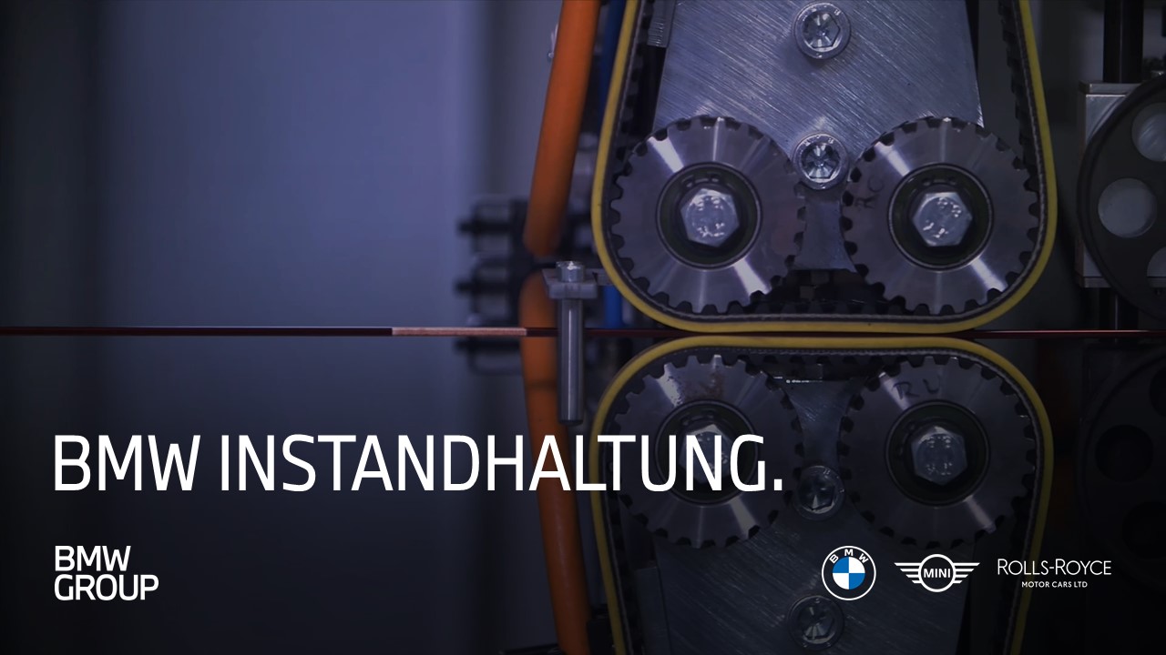 Automated production machines at the BMW Group