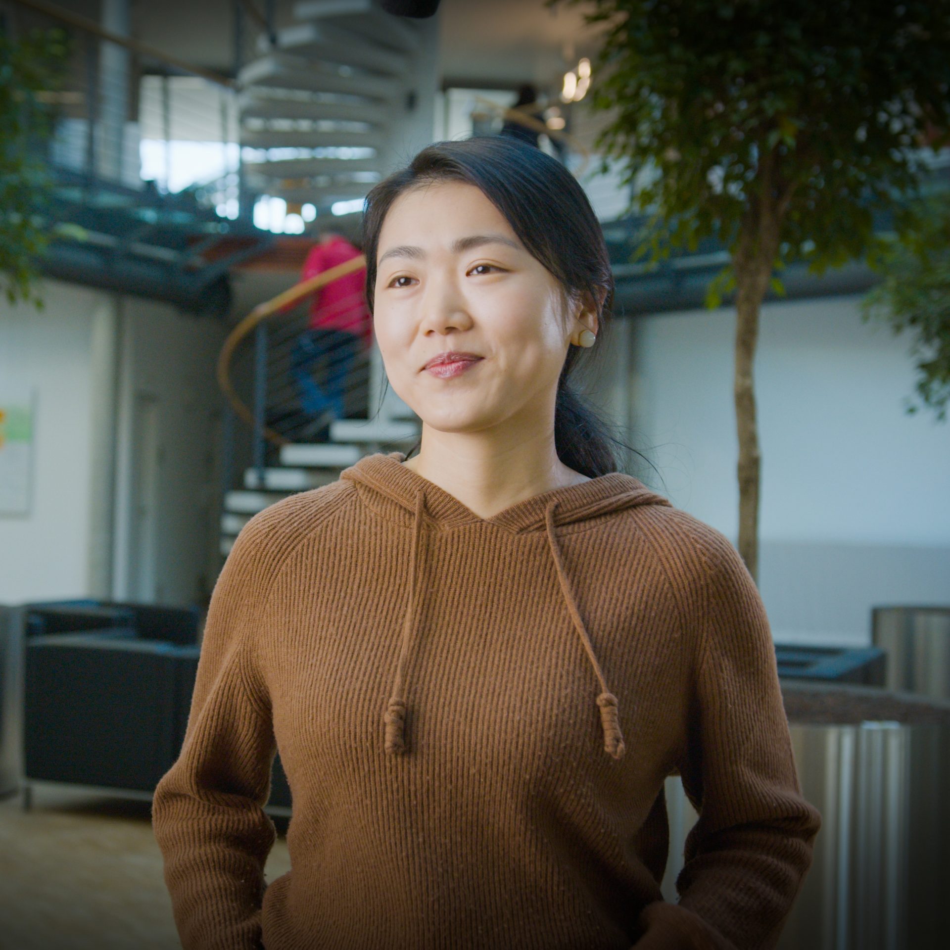 A female Software developer testing expert at the BMW Group