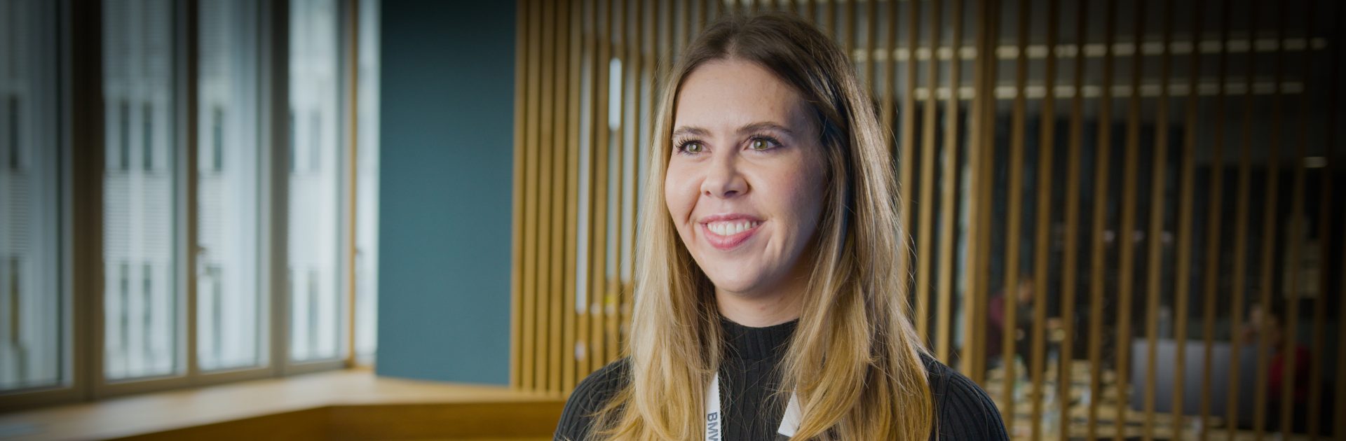 Portrait of a female employee as Product Owner Artificial Intelligence.
