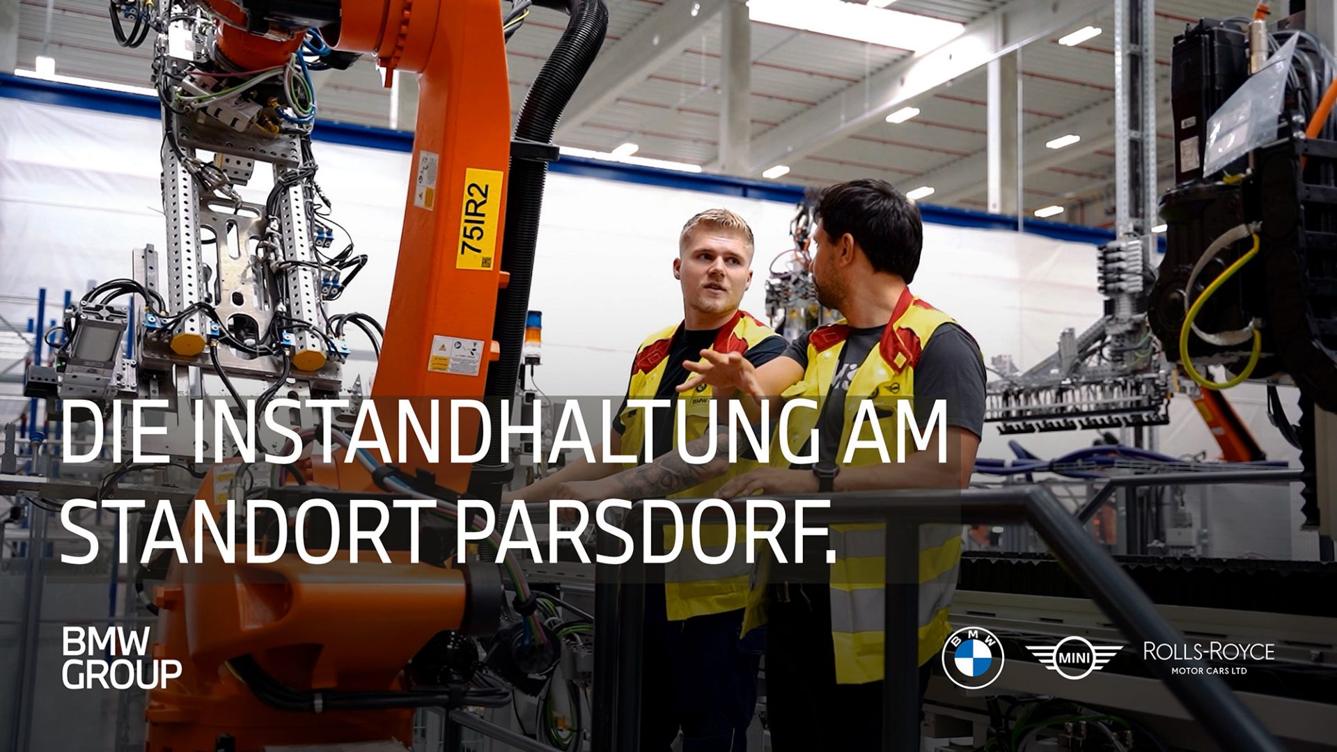 Video about maintenance at the Parsdorf location.