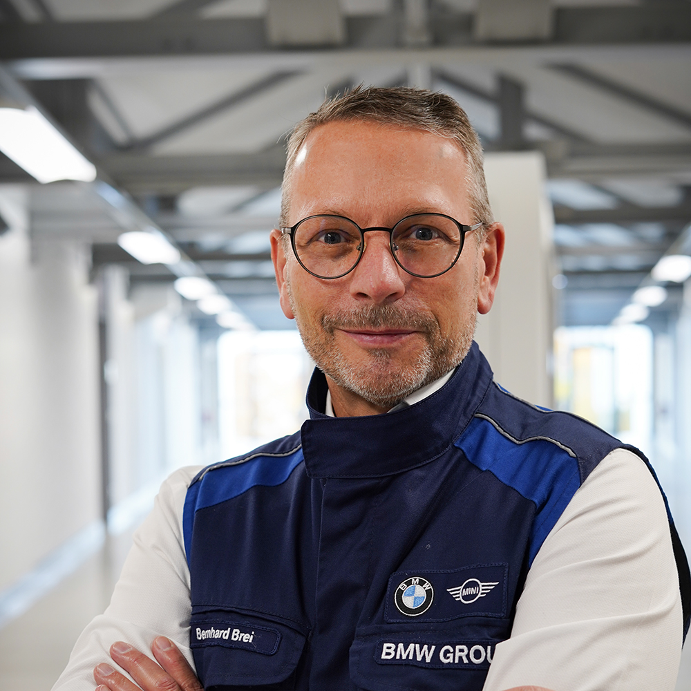 Portrait of the training manager in Dingolfing