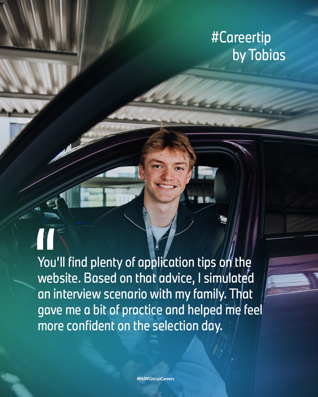 Career Tip by Tobias.