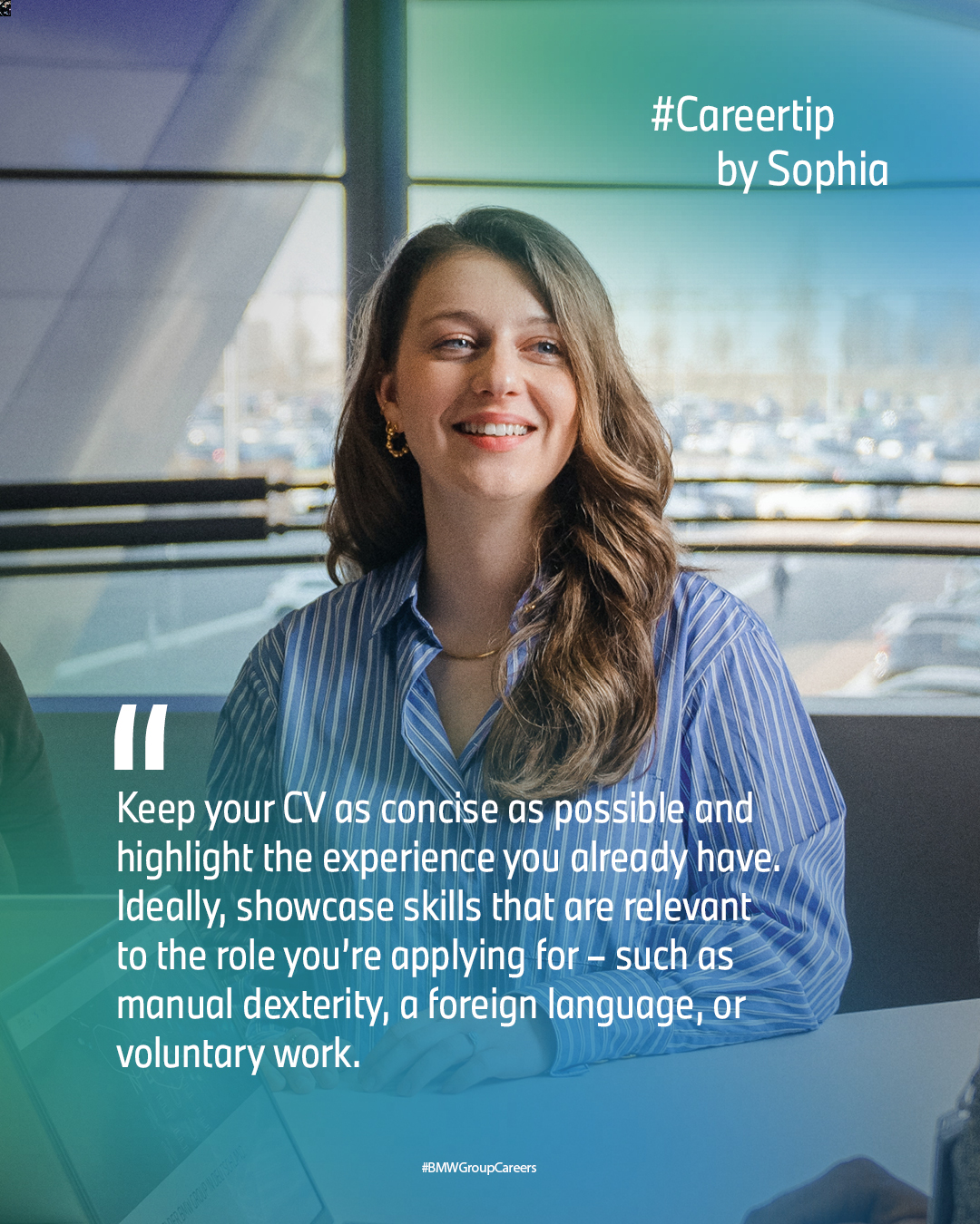 Career Tip by Sophia.