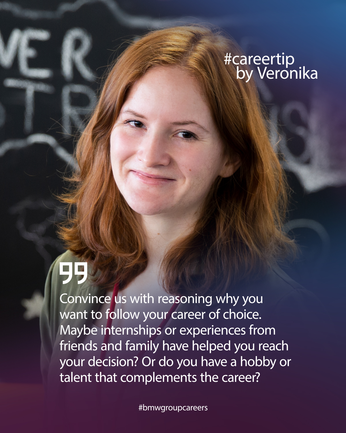 Career Tip by Veronika.