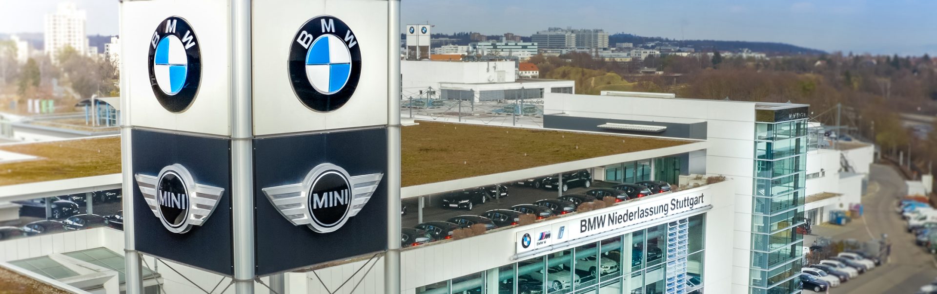 BMW and MINI retail centre in Stuttgart.