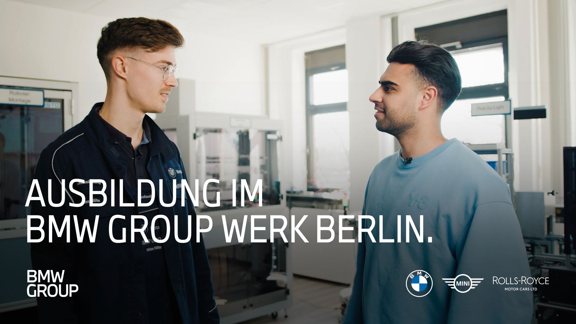 Video über die Ausbildung im Werk Berlin.