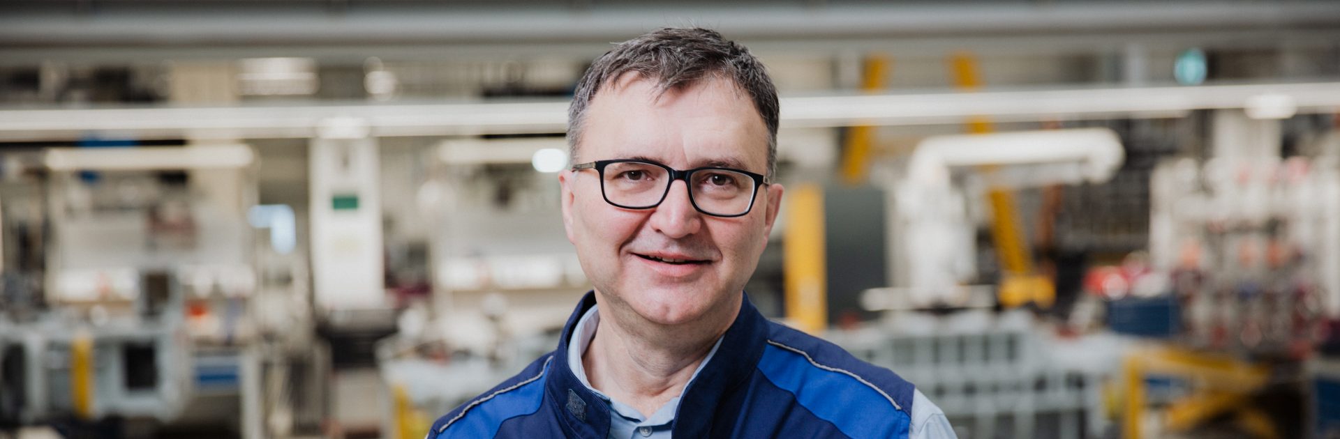 Portrait of the Apprenticeship Manager at the BMW Group Plant Eisenach.