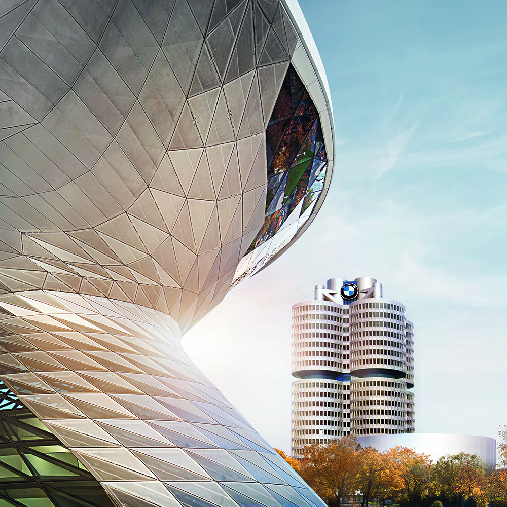 BMW World and BMW Fourcylinder in Munich.