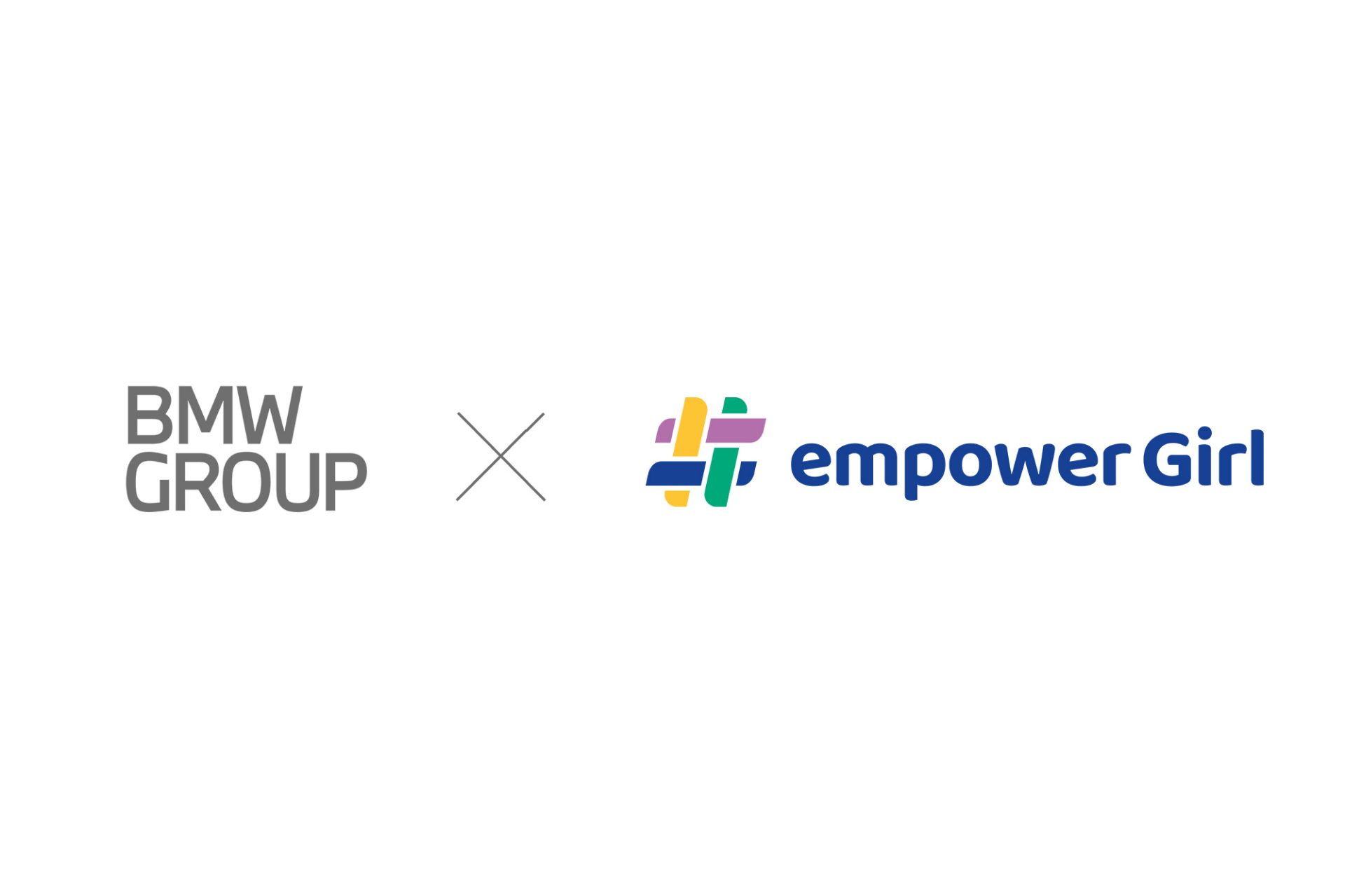 BMW Group und EmpowerGirl Logo.