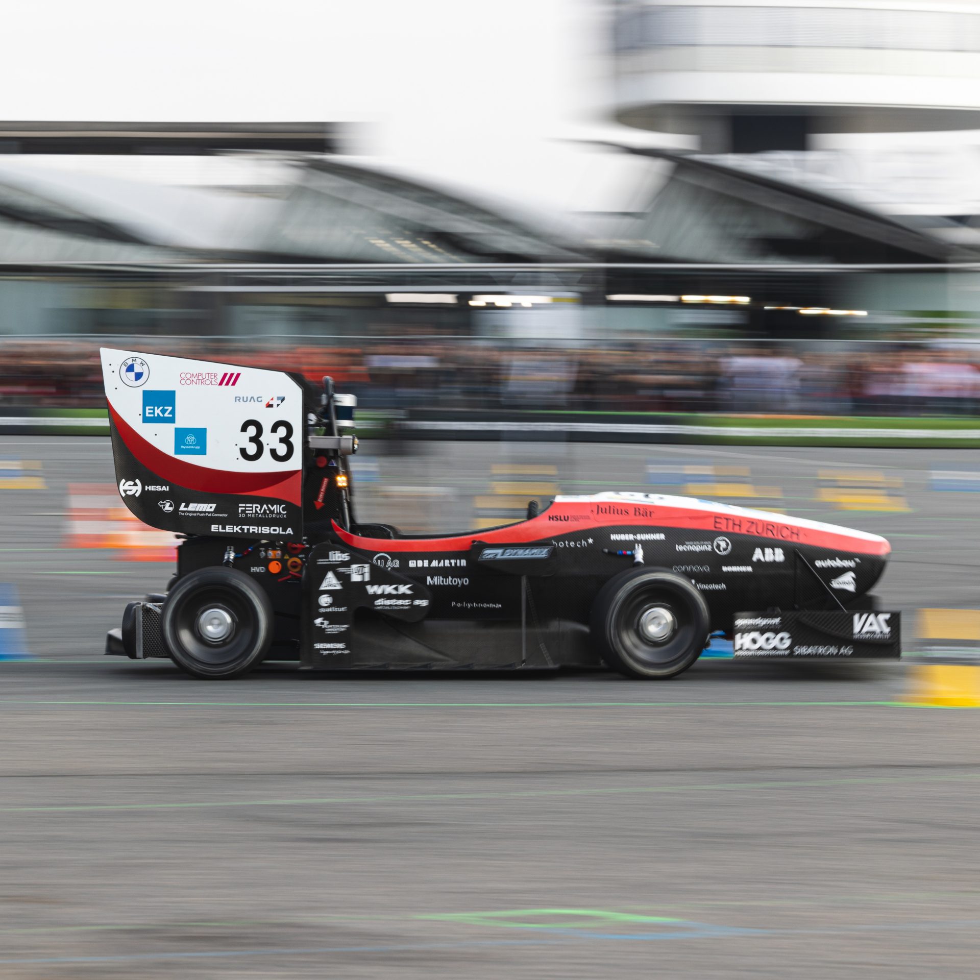 Skidpad Team AMZ Racing der ETH Zürich
