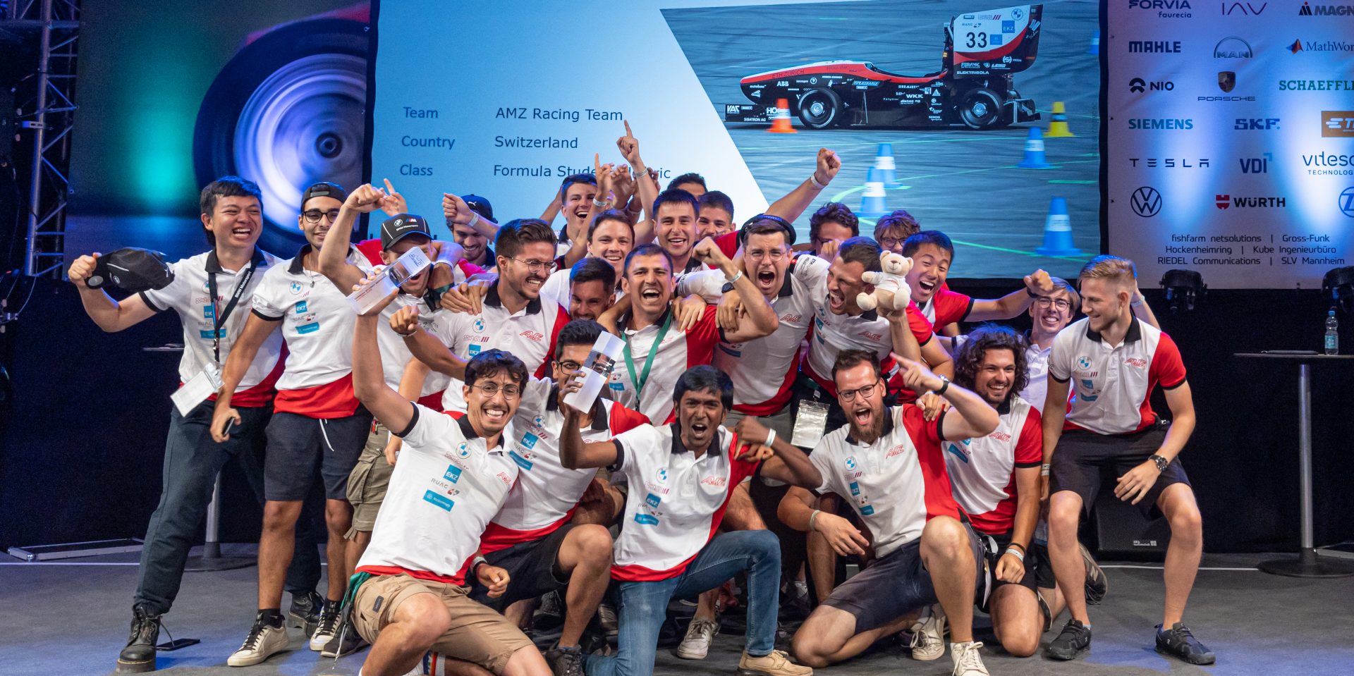 Award Ceremony Team AMZ Racing der ETH Zürich