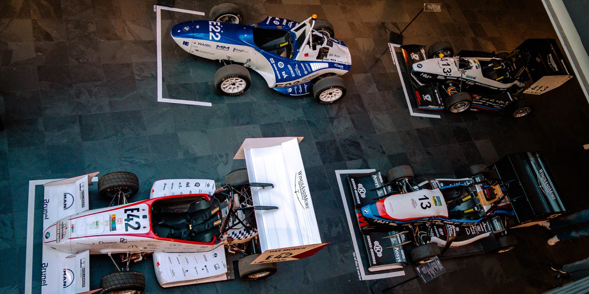 Photo of 4 different vehicles.