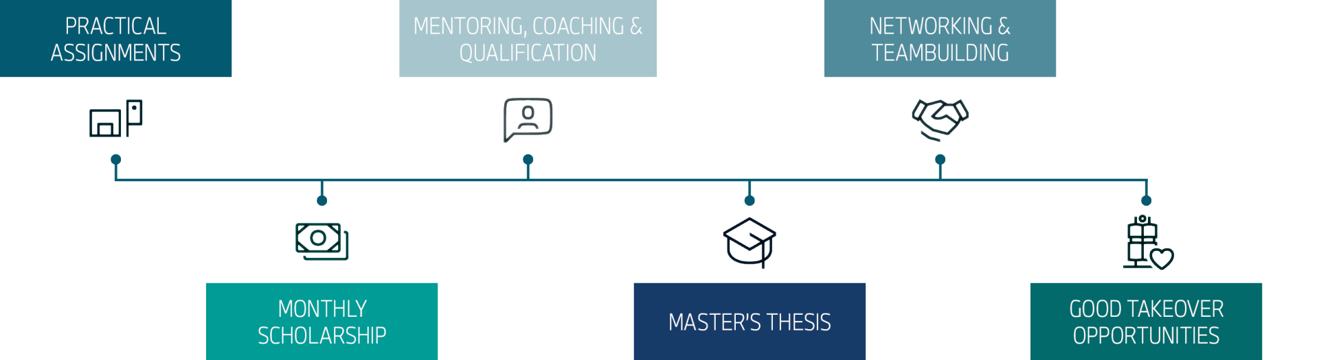 Program content of the masters programme "Fastlane"