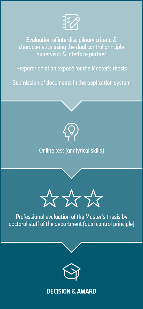 Application process for the Thesis Award.
