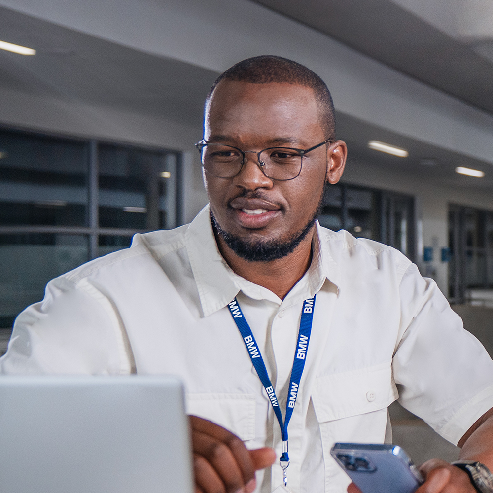 BMW Group employee Itumeleng Dennis