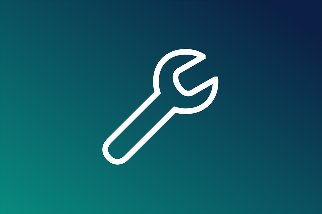 Icon shows a screwdriver