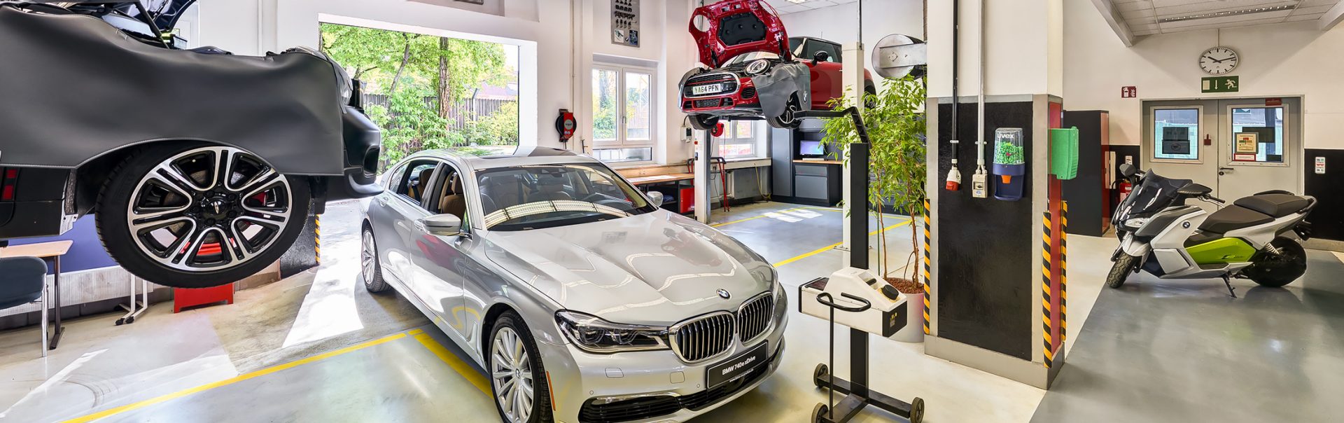 BMW Group apprentice training rooms in Munich