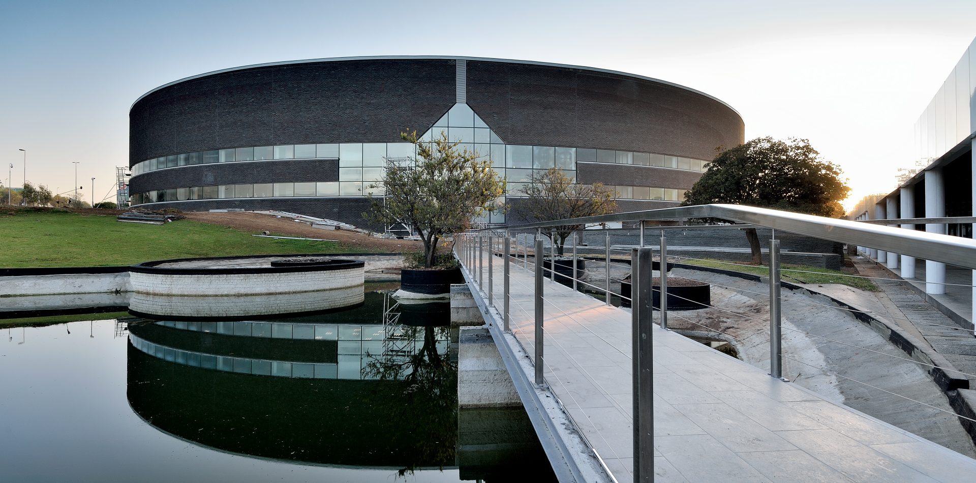This picture shows the Exterior view of the National Sales Company on the Campus in Midrand.