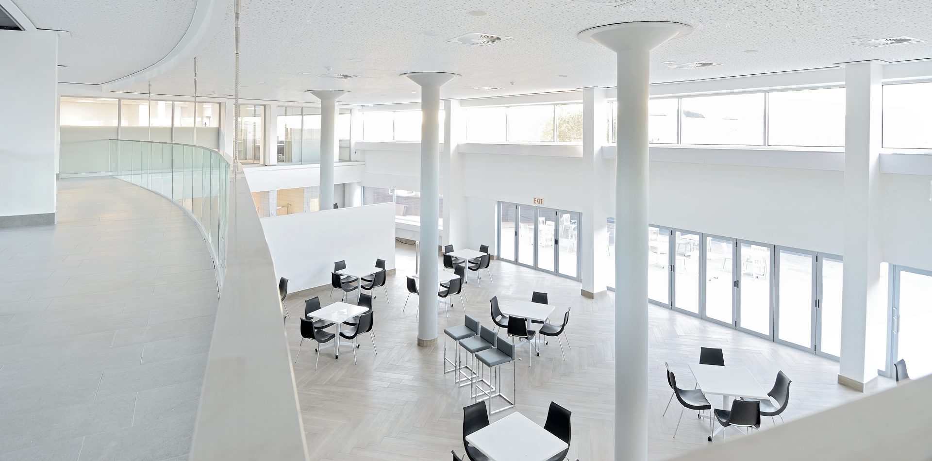 This picture shows an Interior view of the Midrand Campus.