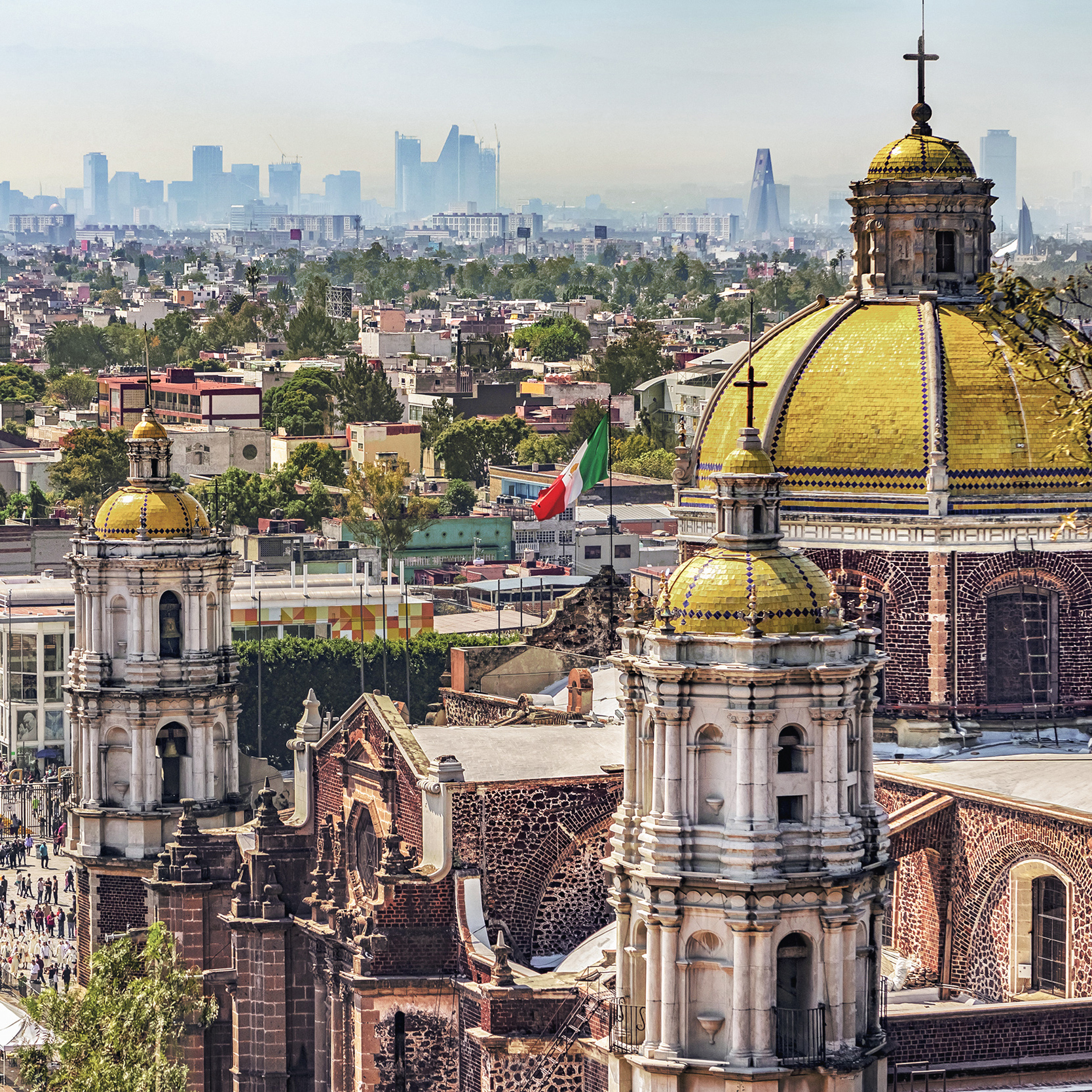 The image shows Mexico City.
